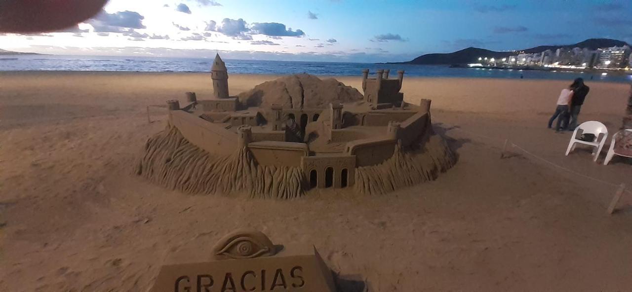 Beach And Sunset Las Palmas de Gran Canaria Luaran gambar