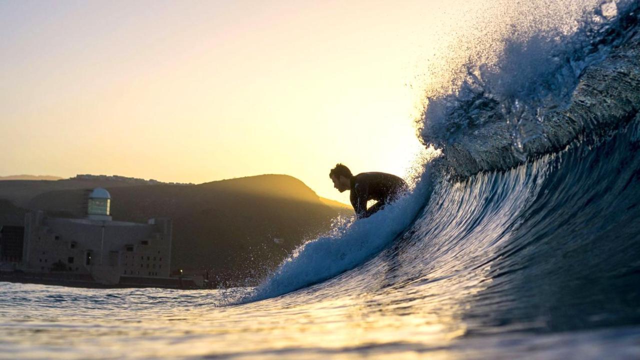 Beach And Sunset Las Palmas de Gran Canaria Luaran gambar